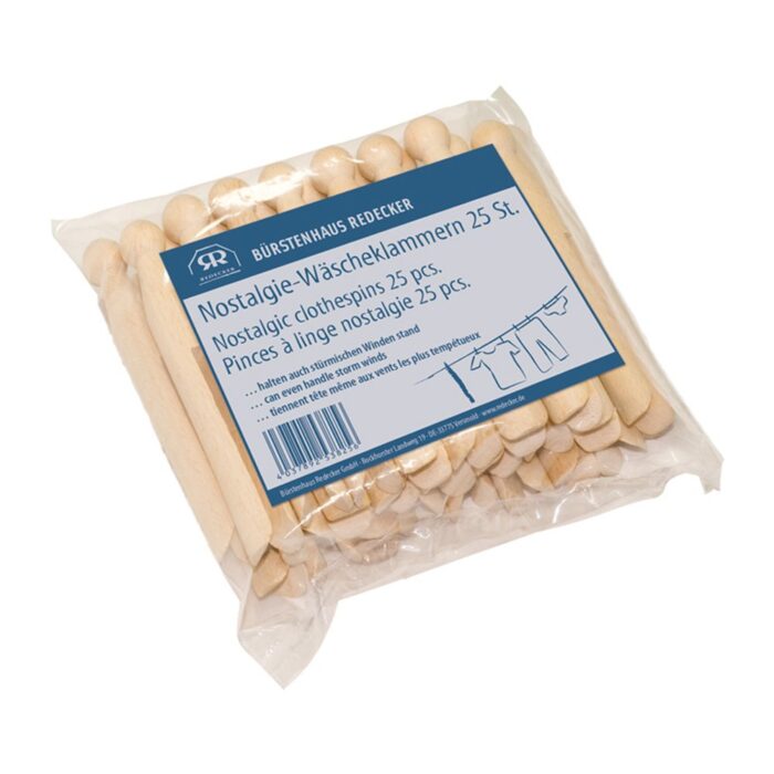 Gammeldags klädnypor 25 st Gammeldags klädnypor 25 st