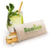 ekologiska bambusugrör