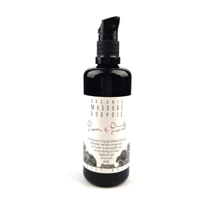 Kaliflower Organics Massage bodyoil lava and lust