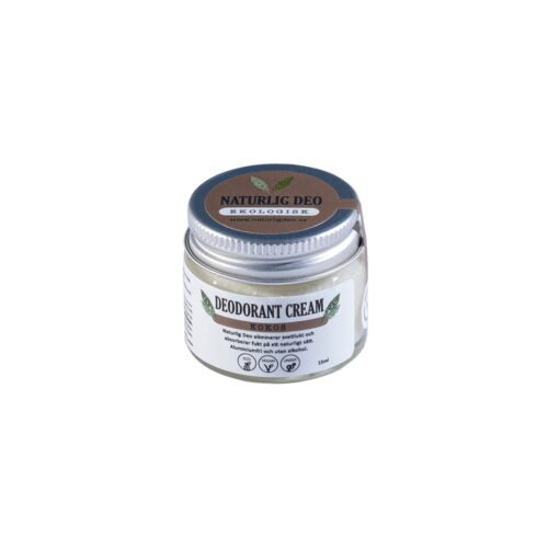 Naturlig Deo ekologisk deodorant cream Kokos 15ml
