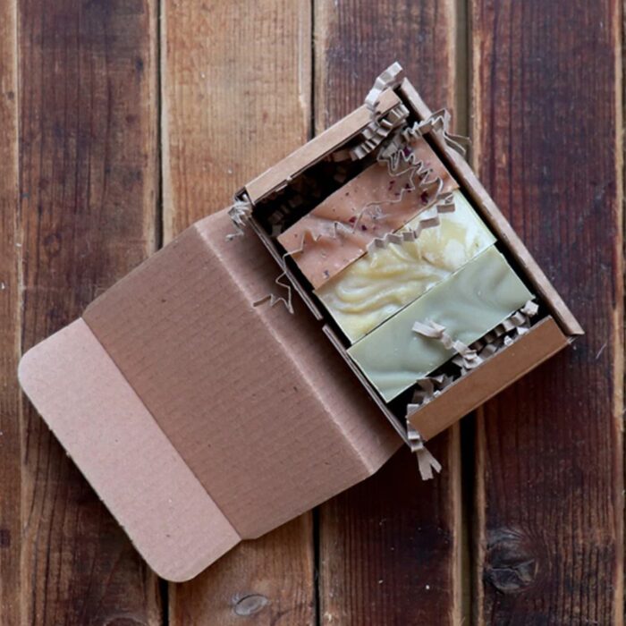 Ekologisk Tvål - Presentask Liten Tvål i kartong Ekologisk Tvål - Presentask Liten Tvål i kartong