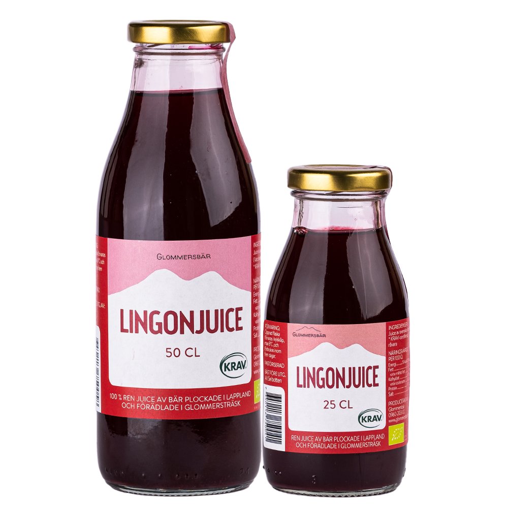 Lingonjuice – Glommersbär