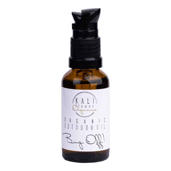 Bug off, ekologisk giftfri myggolja fästingolja - KaliFlower Organics