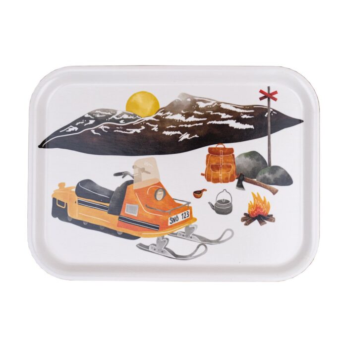 Bricka Kaffepaus 27×20 cm – Studio Granath