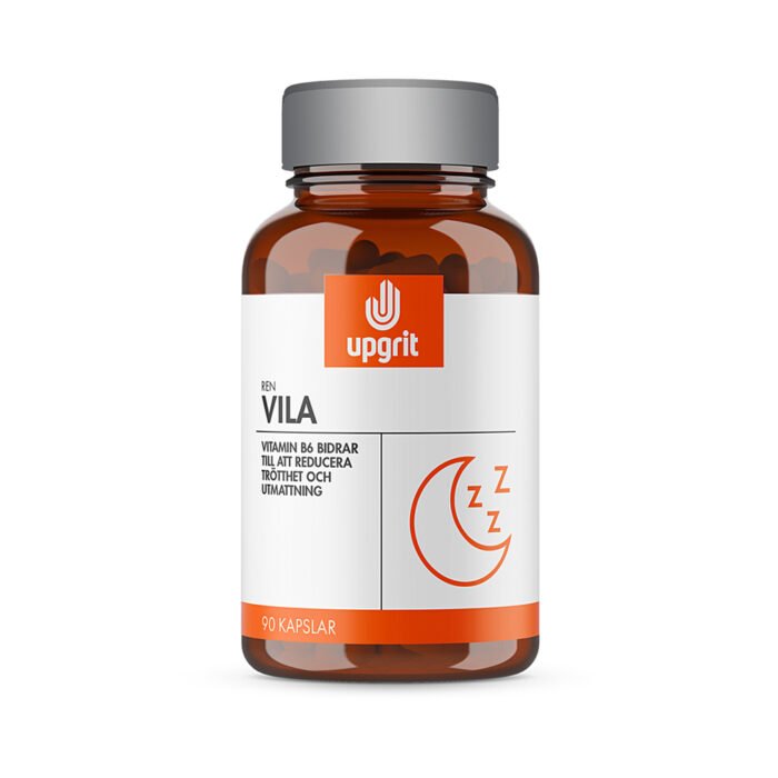 VILA med Magnesium & B6, 90 kapslar – Upgrit VILA med Magnesium & B6, 90 kapslar – Upgrit