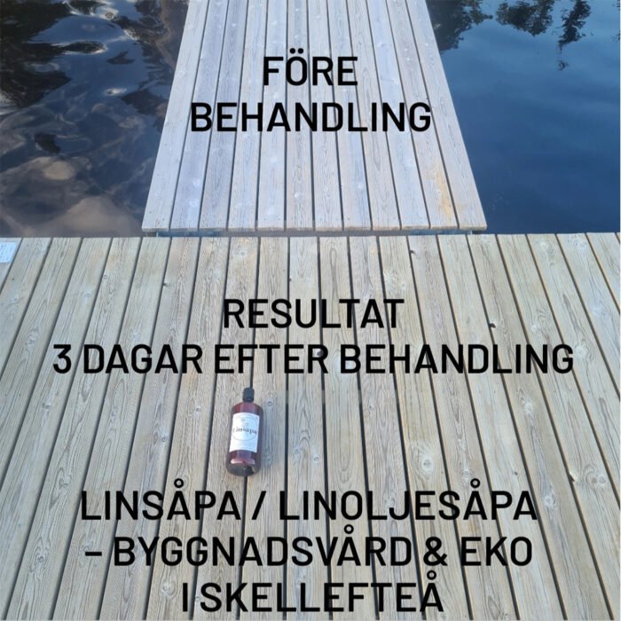 Linsåpa efter behandling Linsåpa efter behandling