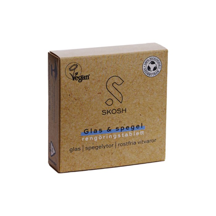 Rengöringstablett Fönsterputs, 2 tabletter – Skosh