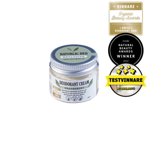 15 ml Naturlig Deo Grapefrukt Bästa deodorant 2024