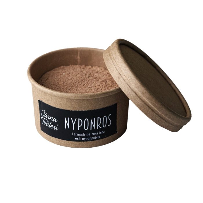 Ansiktsmask Nyponros Lermask - Järna Tvåleri