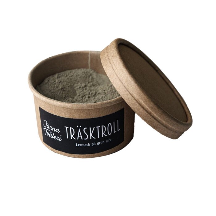 Ansiktsmask Träsktroll Lermask - Järna Tvåleri