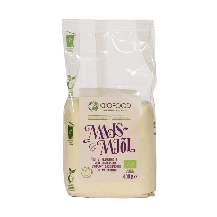 Majsmjöl EKO, 400g – Biofood
