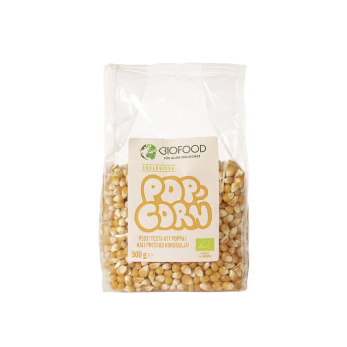 Popcornkärnor EKO, 500g – Biofood