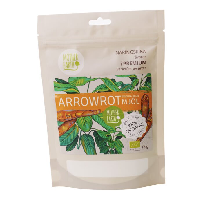 Arrowrot Pulver EKO, 75g - Mother Earth