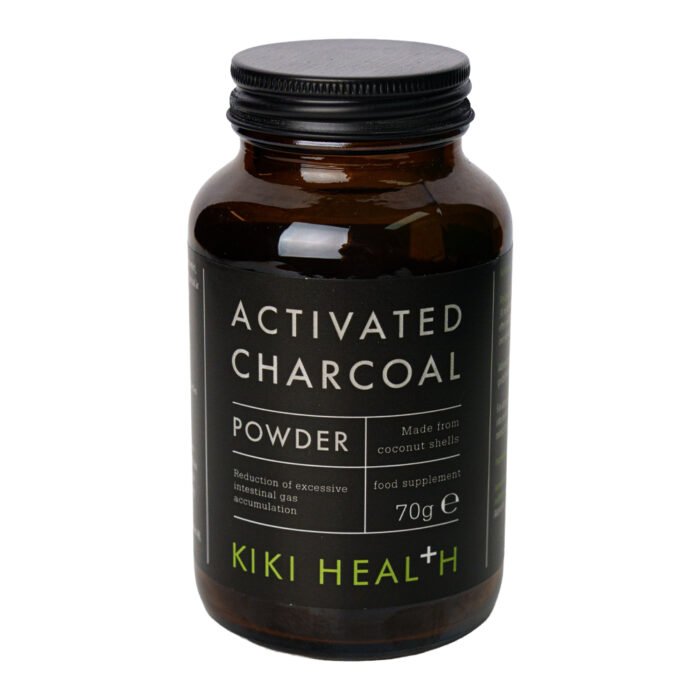Aktivt kol pulver, 70g – Kiki Health