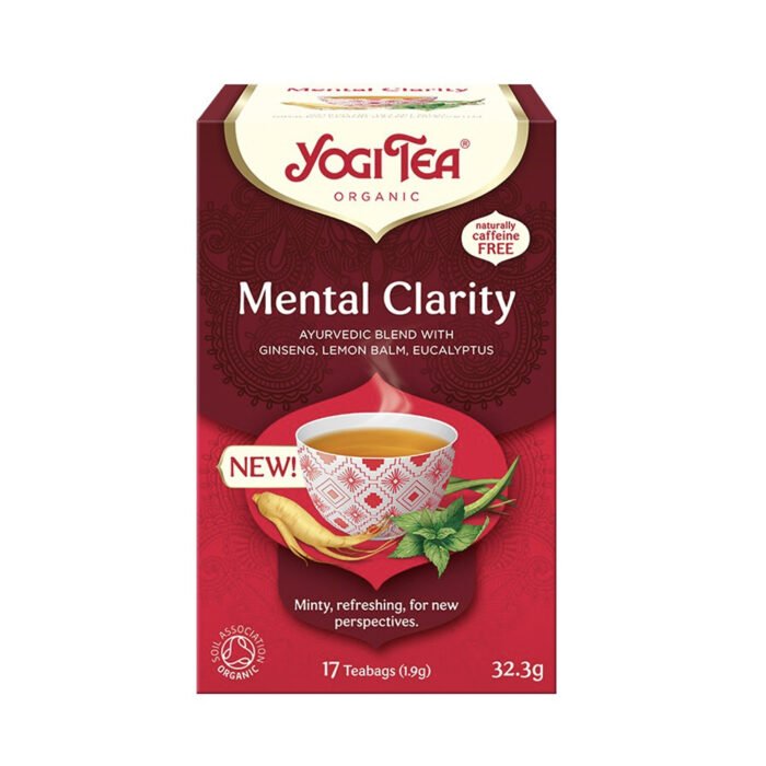 Te Mental Clarity, KRAVcertifierad – Yogi Tea