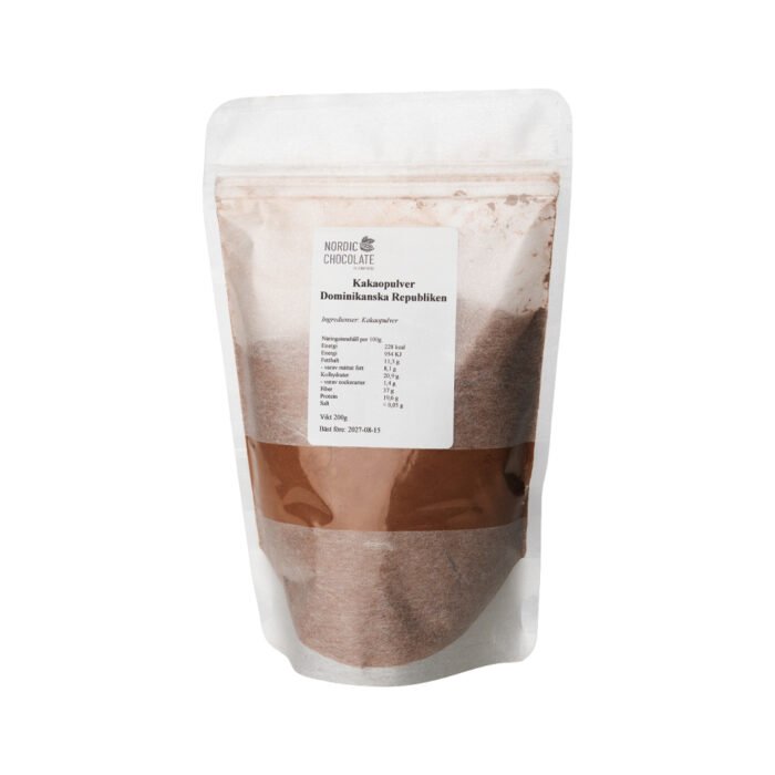 Ekologiskt kakaopulver 200g – Vintage Plantations