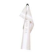 Kökshandduk God Jul, återvunnet material, Beige:Vit- Wasa Ecotextil