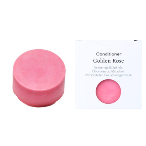 Balsamkaka Golden Rose, Rosgeranium & Patchouli – Grön Lycka