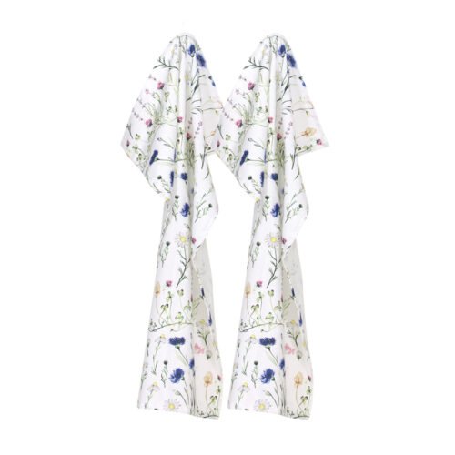 Kökshandduk Hilma 2-pack, återvunnet material – Wasa Ecotextil